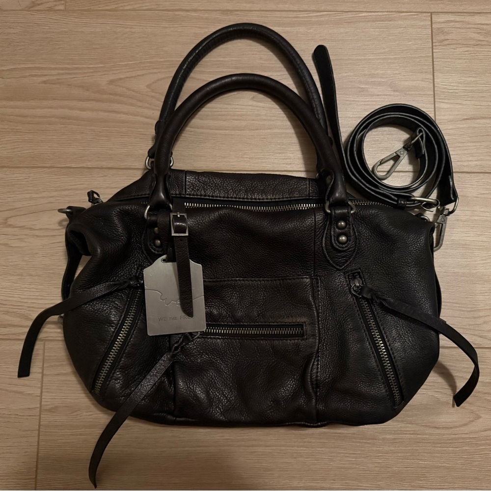 We The Free Baby Emerson Tote Bag Black